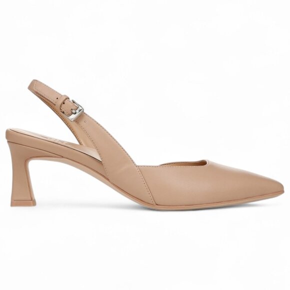 Naturalizer Dalary Size 8 W Creme Brulee Slingback Comfortable Low Heel Pump - Picture 12 of 16